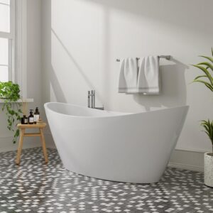 Empava 67 Inch Acrylic Freestanding Bathtub
